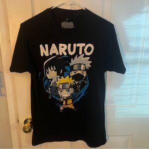 Naruto‎ Shippuden Black Men’s Tshirt Size Medium Ripple Junction 2007 Anime